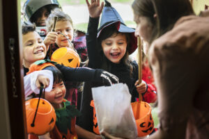 little-children-trick-or-treating-on-halloween