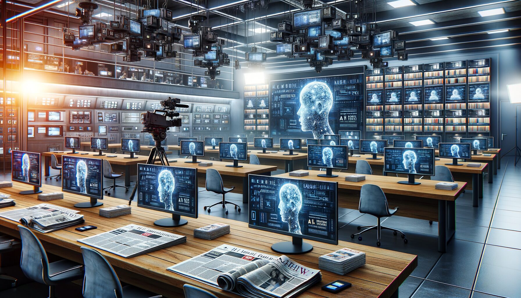 AI, newsroom